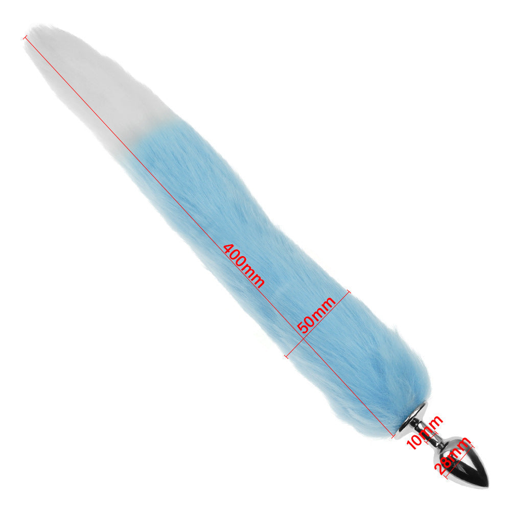 Plug anal queue de renard - Agua Blue
