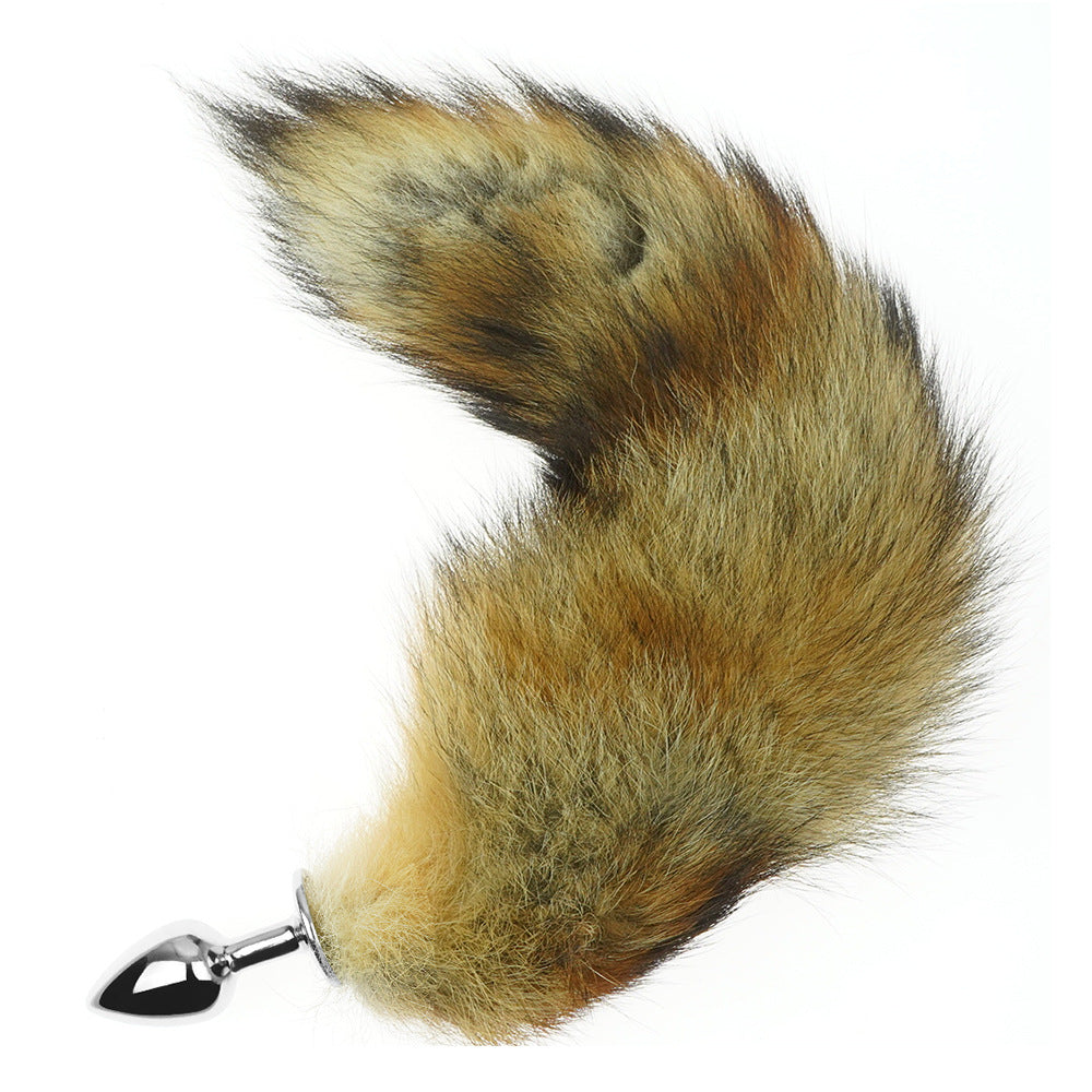 Ensemble de plug anal en queue de renard avec oreilles
