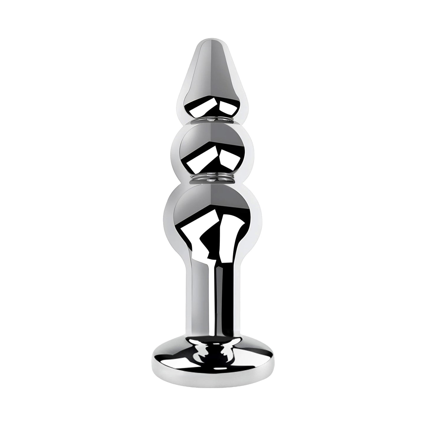 Plug anal vibrant avec télécommande - Perlé