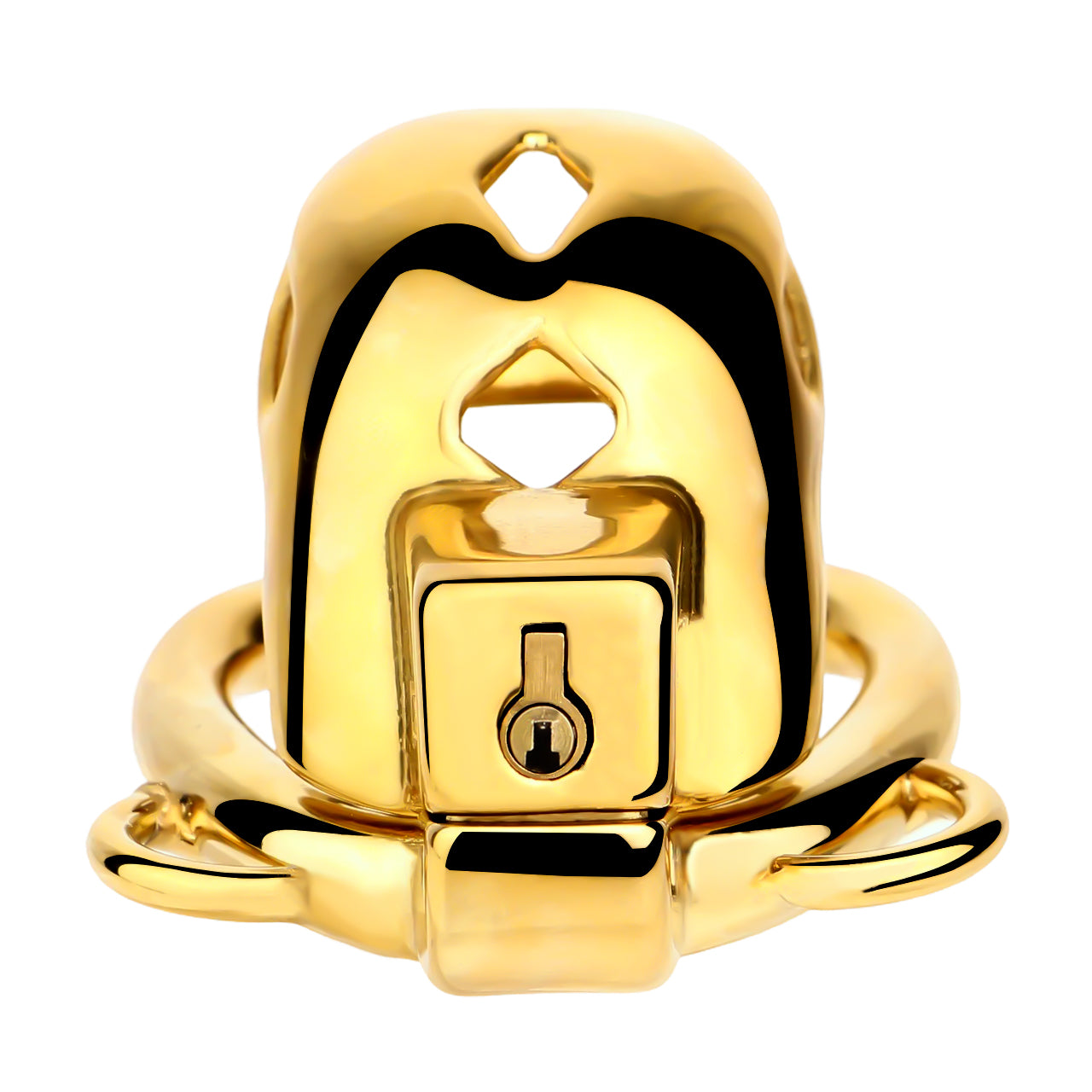"Lightweight small chastity cage perfect for sissy cuckold and trans in chastity scenarios."