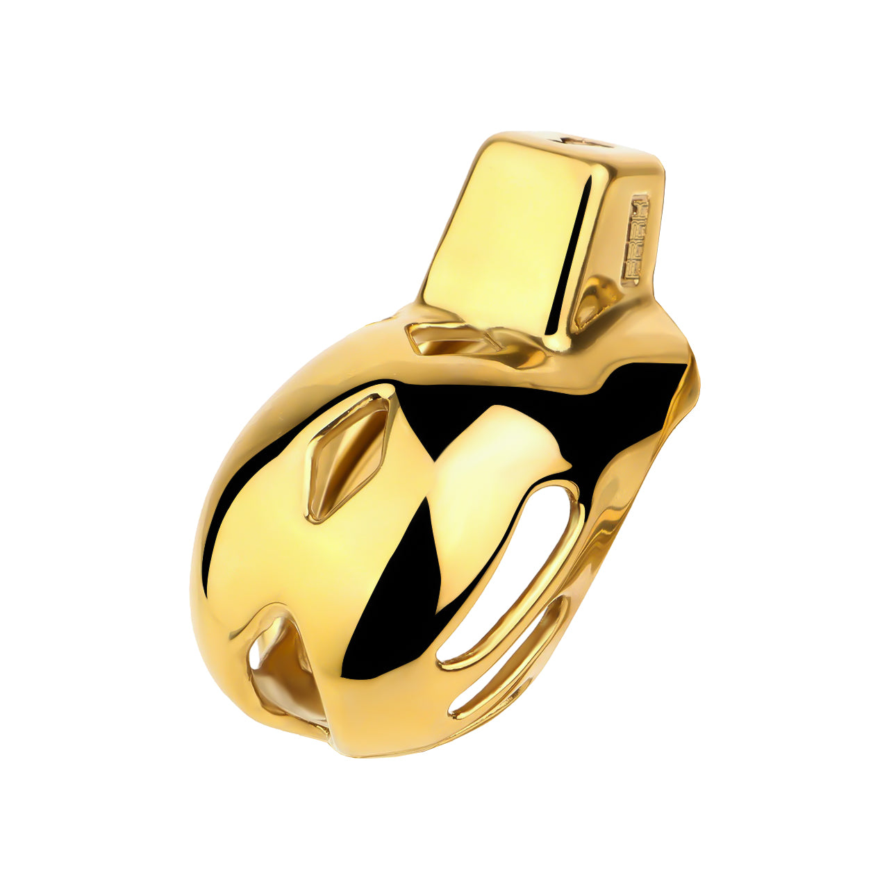 "Compact cobra chastity cage crafted for femboy chastity and secure cock chastity play."