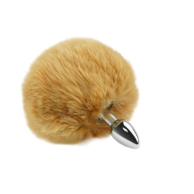 Plug anal en forme de queue de lapin - Marron