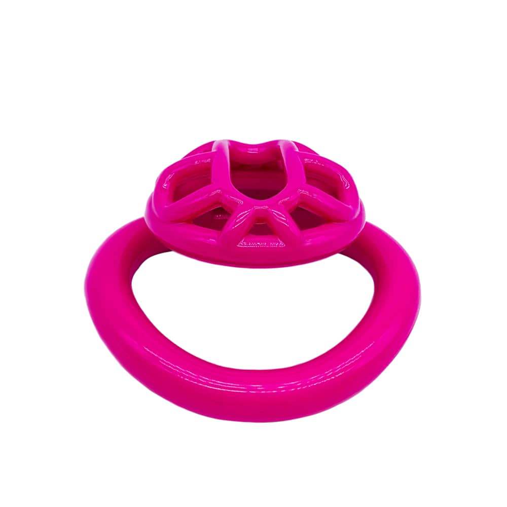 Cage de chasteté plate Frrk - Rose