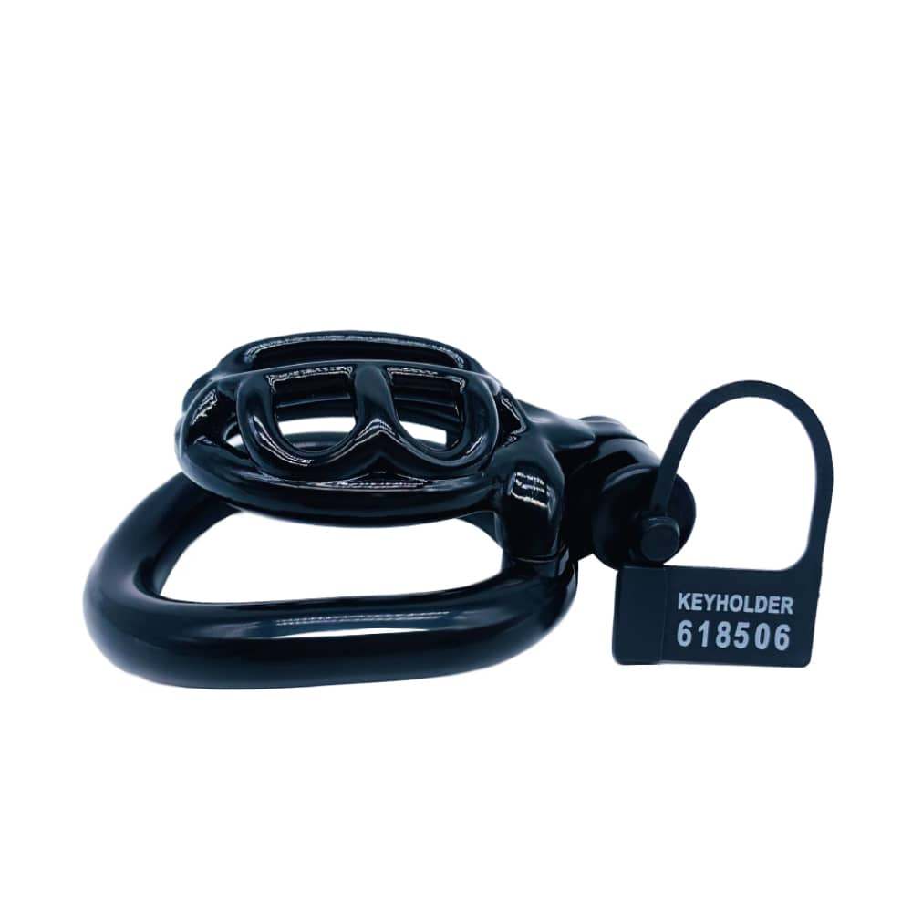 Frrk Flat Chastity Cage - Black
