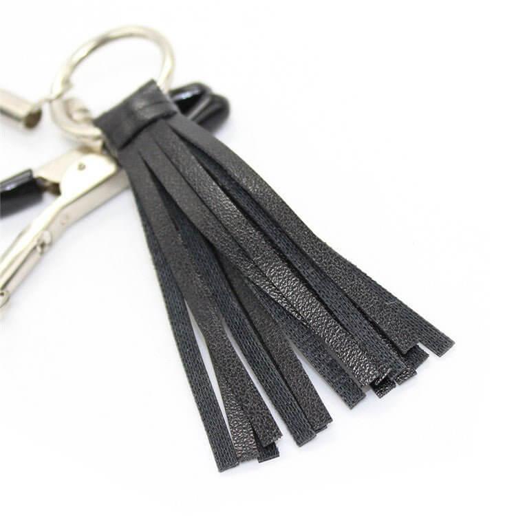 Adjustable Metal Nipple Clamps Non-Piercing Adjustable -Black - Locked Men Club