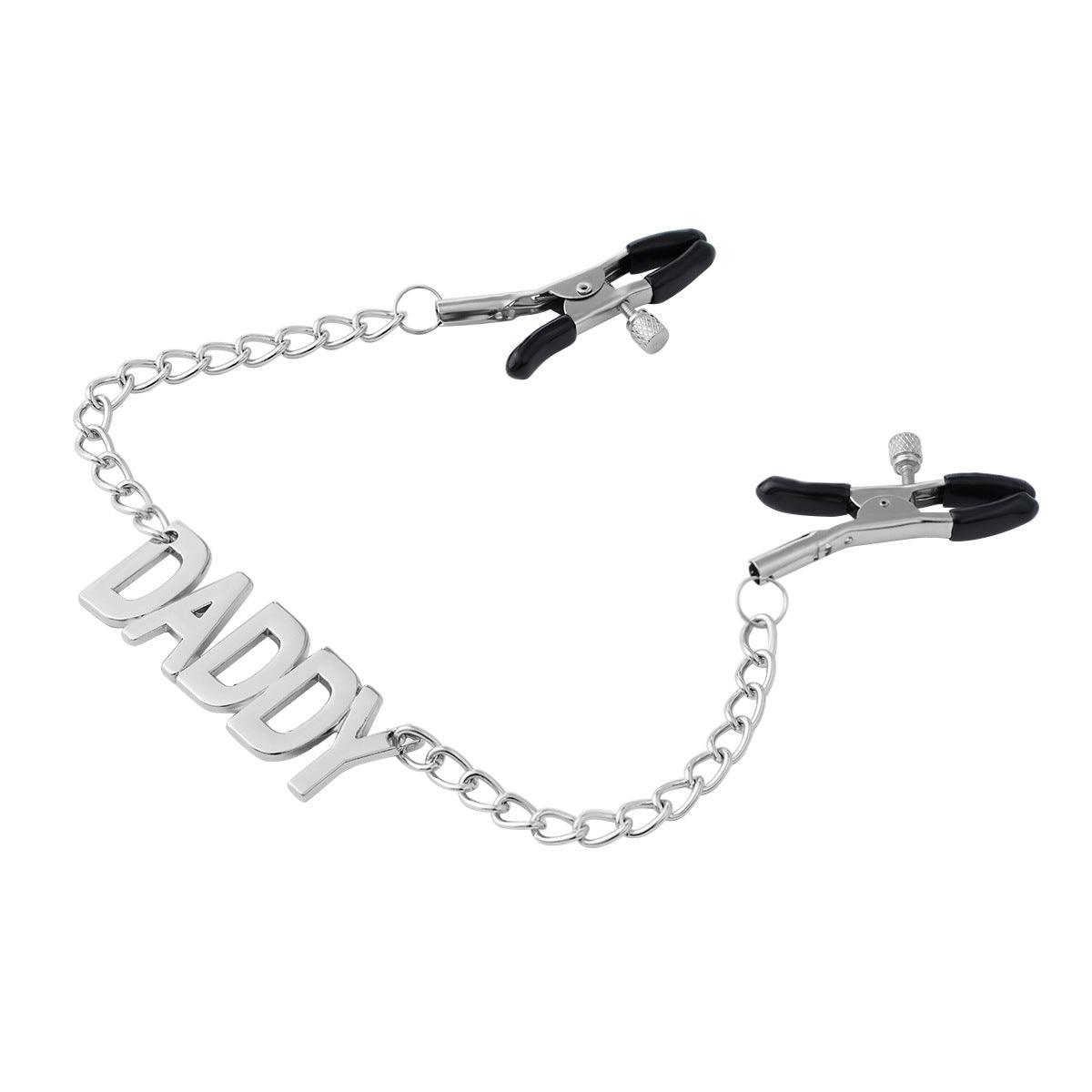 Metal Nipple Clamps Adjustable - Locked Men Club