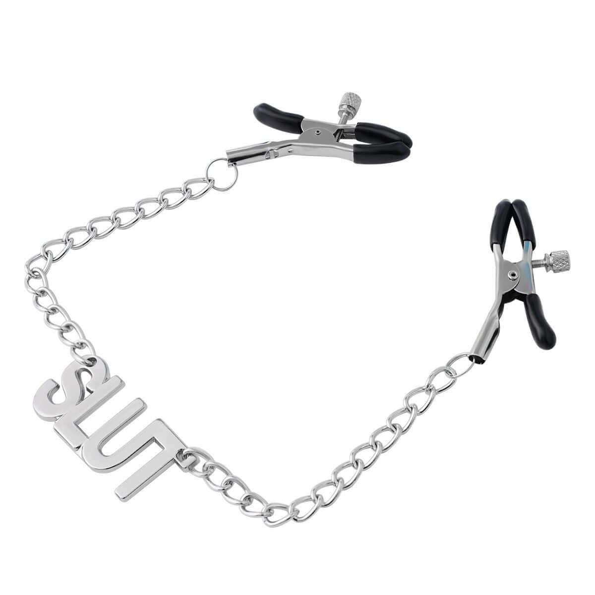 Metal Nipple Clamps Adjustable - Locked Men Club