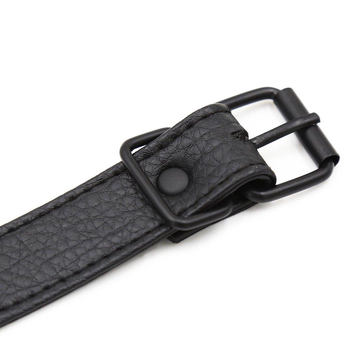 BDSM Black Adjustable Bondage Hand-cuff - Locked Men Club