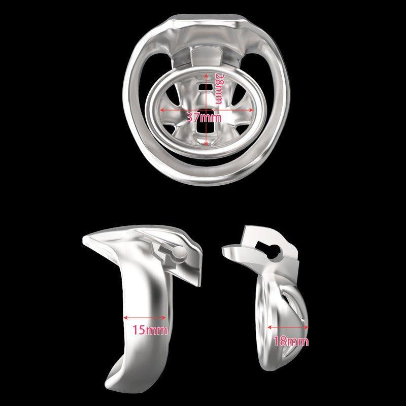 flat inverted cage sub dom play Male metal chastity cages, BDSM gear, male chastity devices, penis cage, lockable chastity cage, gay BDSM, bondage and discipline, chastity play, metal cock cage, kinky sex toys, lock and key chastity, erotic bondage, submi