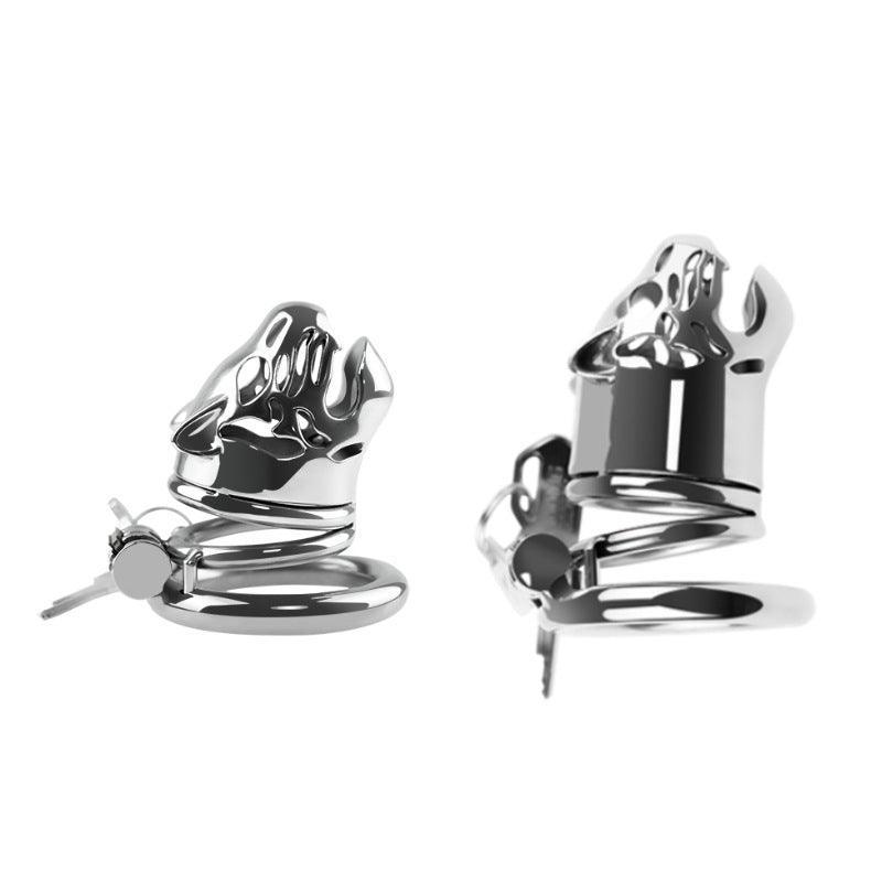 Male metal chastity cages, BDSM gear, male chastity devices, penis cage, gay chastity cage, gay cuckold, dom sum play, pissing tube, metal cock cage, kinky sex toys, flat inverted metal bioresin small chastity cage, erotic, submissive play, chastity, cuck