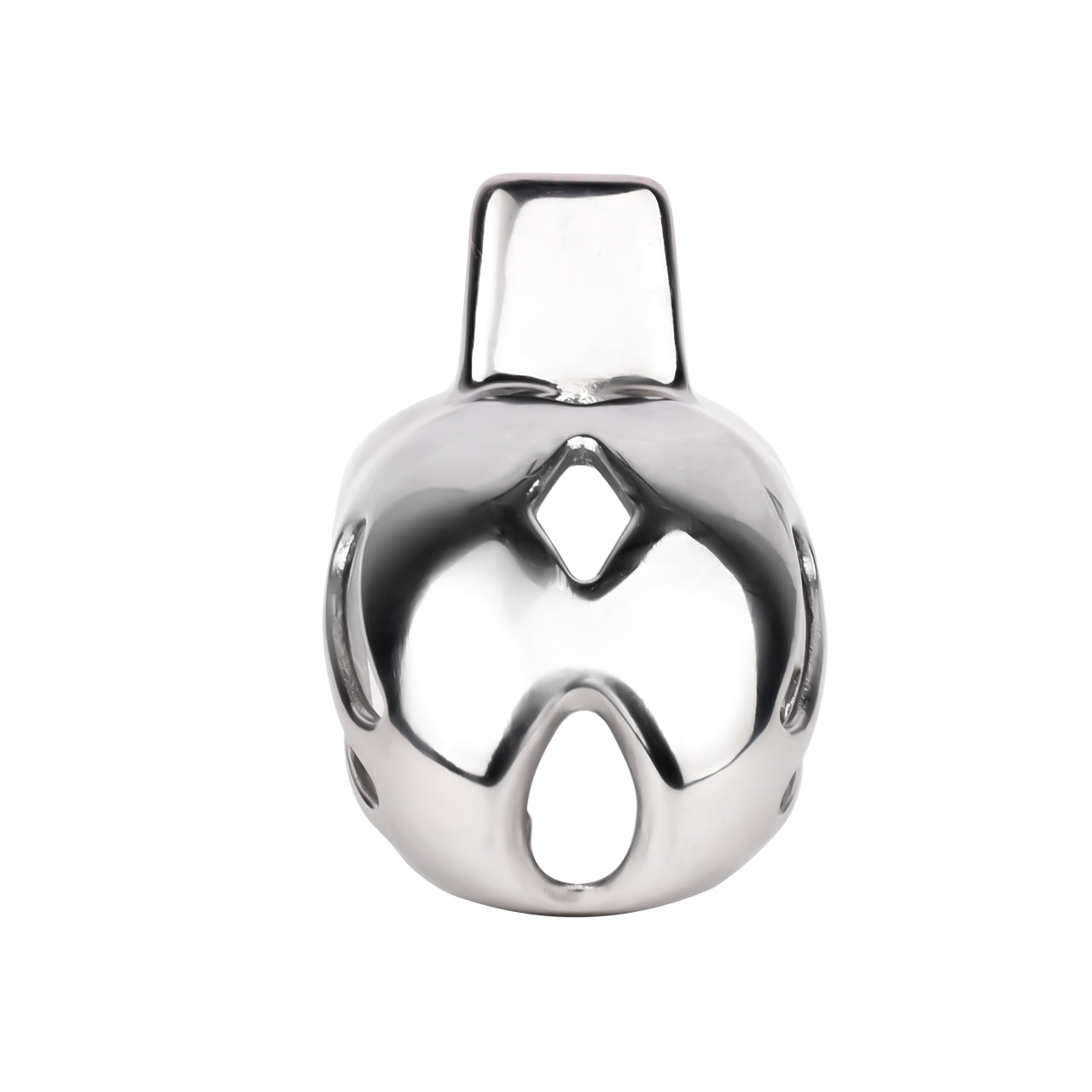 "Ergonomic small chastity cage tailored for chastity bondage and long-term chastity scenarios."