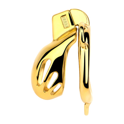 "Secure cobra chastity cage designed for chastity cuck and long-term chastity scenarios."