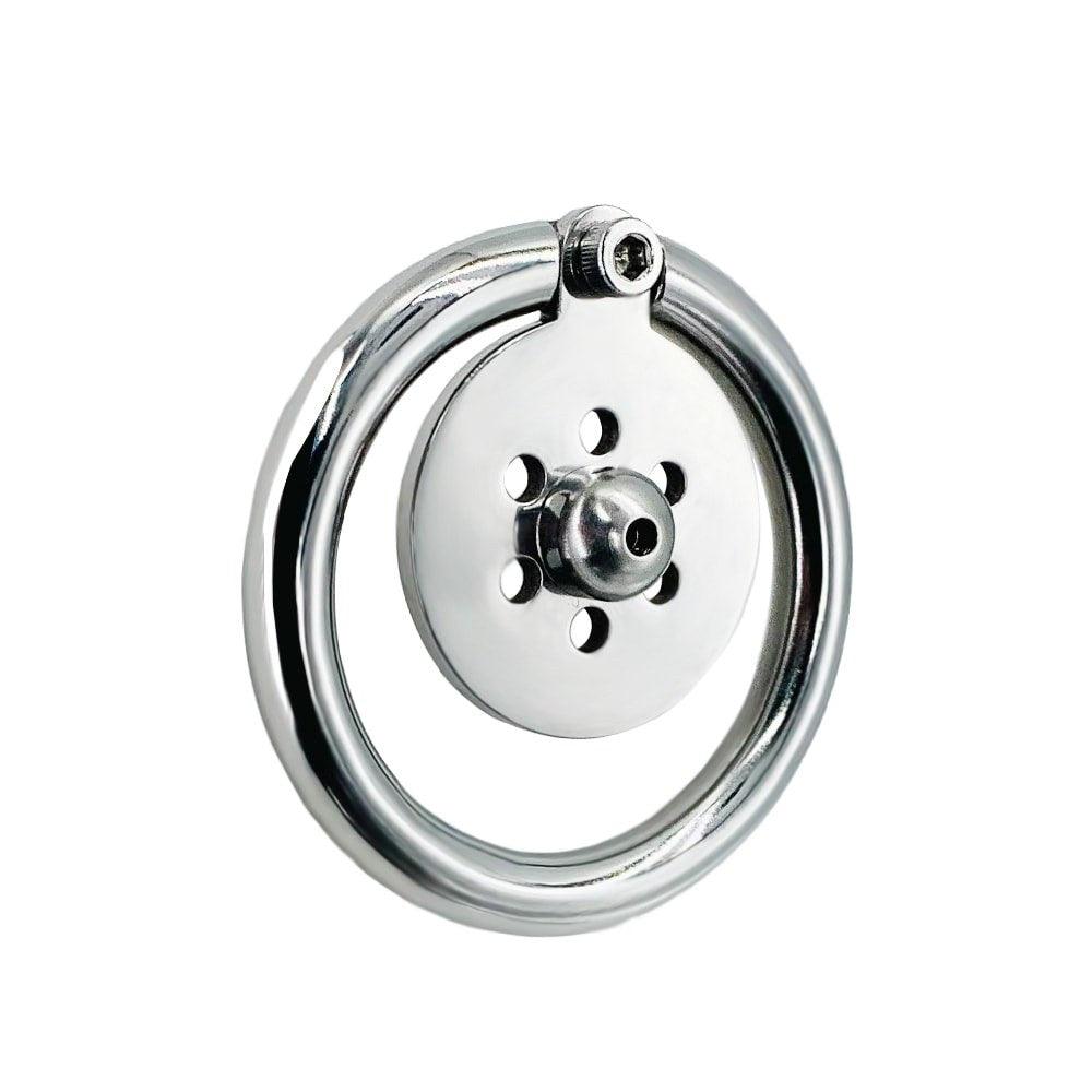 Male metal chastity cages, BDSM gear, male chastity devices, penis cage, lockable chastity cage, gay BDSM, bondage and discipline, chastity play, metal cock cage, kinky sex toys, metal plastic erotic flat inverted cage, submissive play, chastity sub dom,