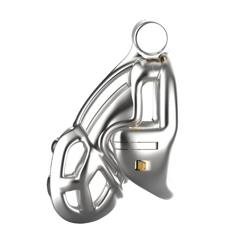 Metal Chastity Cage, Chastity Cage for Men, Metal Chastity Cage, Discreet, Long-Term Wear Chastity Cage, Comfortable Metal Chastity Cage, submissive play, dom sub play, BDSM Cock Cage, Gay Sex Toys, Male Submission Toys, Gay Chastity Locks, BDSM