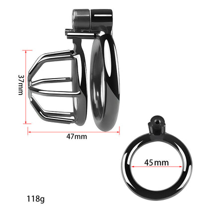 "Breathable small chastity cage designed for trans in chastity and chastity bondage play."