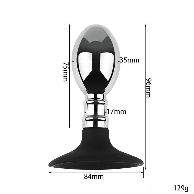 Metal Butt Plug, Anal Plug, Sex Toys, BDSM Anal Toys, Sub Dom Play, BDSM Toys for Men, Gay BDSM Gear, Anal Play for Submissive, Metal Anal Toys, Domination Toys, Submissive Gear, Kink Toys, Anal Restraints for Men, BDSM Sub Gear, Gay Anal Toys, Submissive