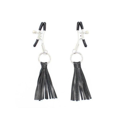 Adjustable Metal Nipple Clamps Non-Piercing Adjustable -Black - Locked Men Club