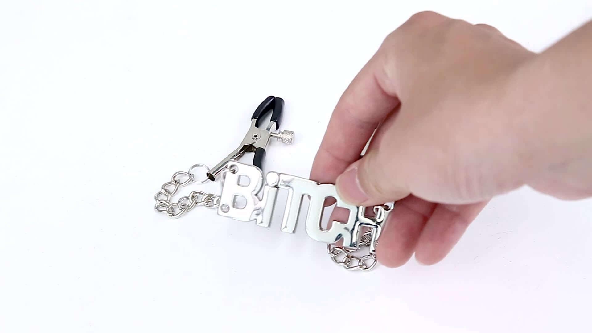 Metal Nipple Clamps Adjustable - Locked Men Club