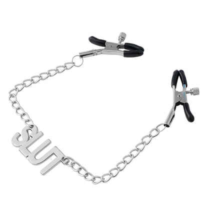 Metal Nipple Clamps Adjustable - Locked Men Club