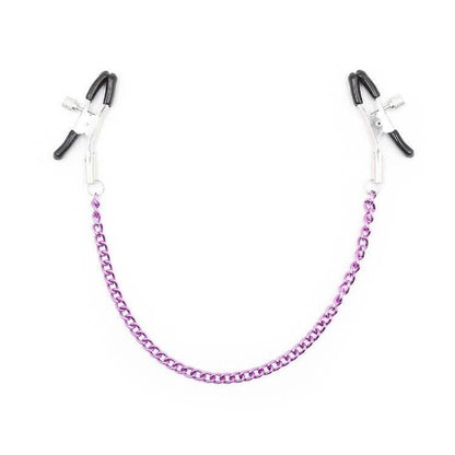 Adjustable Metal Nipple Clamps Non-Piercing Adjustable -Silver - Locked Men Club