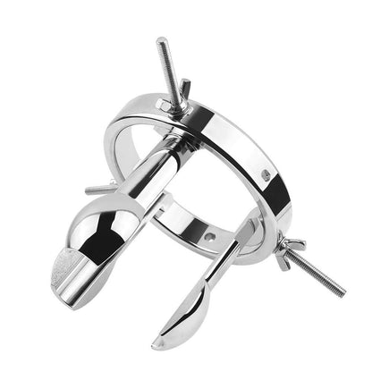 Adjustable Stainless Steel Anal Spreader: Versatile; Rectal Dilators - Locked Men Club