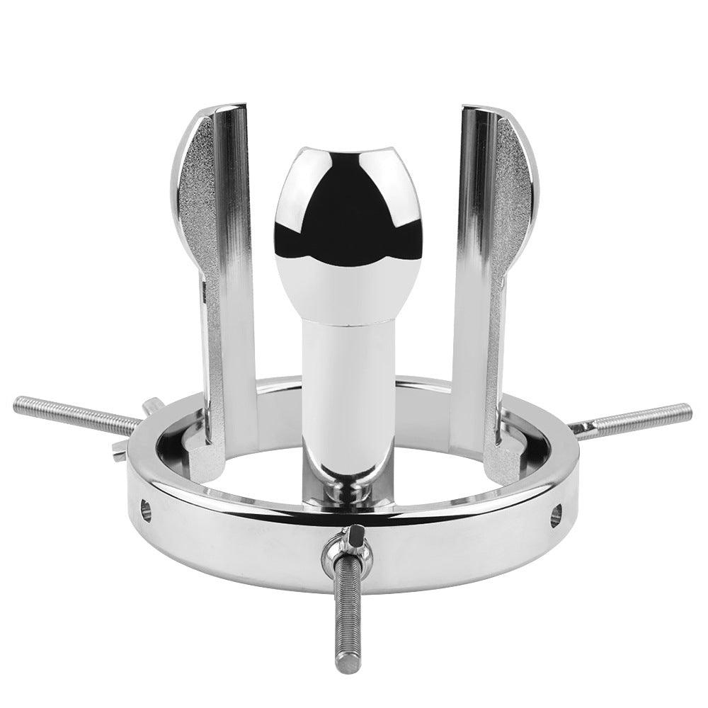 Adjustable Stainless Steel Anal Spreader: Versatile; Rectal Dilators - Locked Men Club