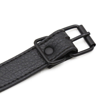 BDSM Black Adjustable Bondage Hand-cuff - Locked Men Club