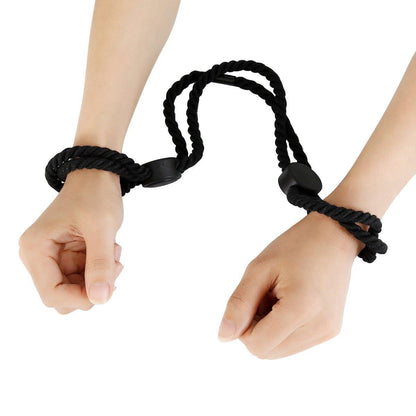 Bondage Hand Ropes, Shibari Restraint Cotton Ropes, Handcuffs - Locked Men Club