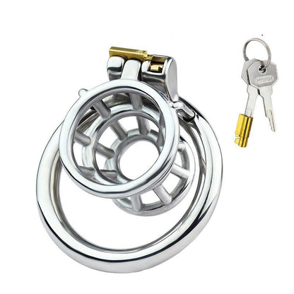 inverted Male metal chastity cages, BDSM gear, male chastity devices, penis cage, lockable chastity cage, gay BDSM, bondage and discipline, chastity play, metal cock cage, kinky sex toys, lock and key chastity, erotic bondage, submissive play, chastity be