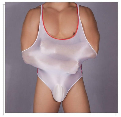 Sissy Singlet, See-Through Lingerie, Gay Men’s Leotard, Lycra Lingerie, Transparent Singlet, Gay Kink Clothing, Sissy Lingerie Set, Gay Singlet, Lycra Singlet for Men, See-Through Lingerie for Gay Men, Sissy Clothing, Transparent Leotard, Lycra Leotard fo