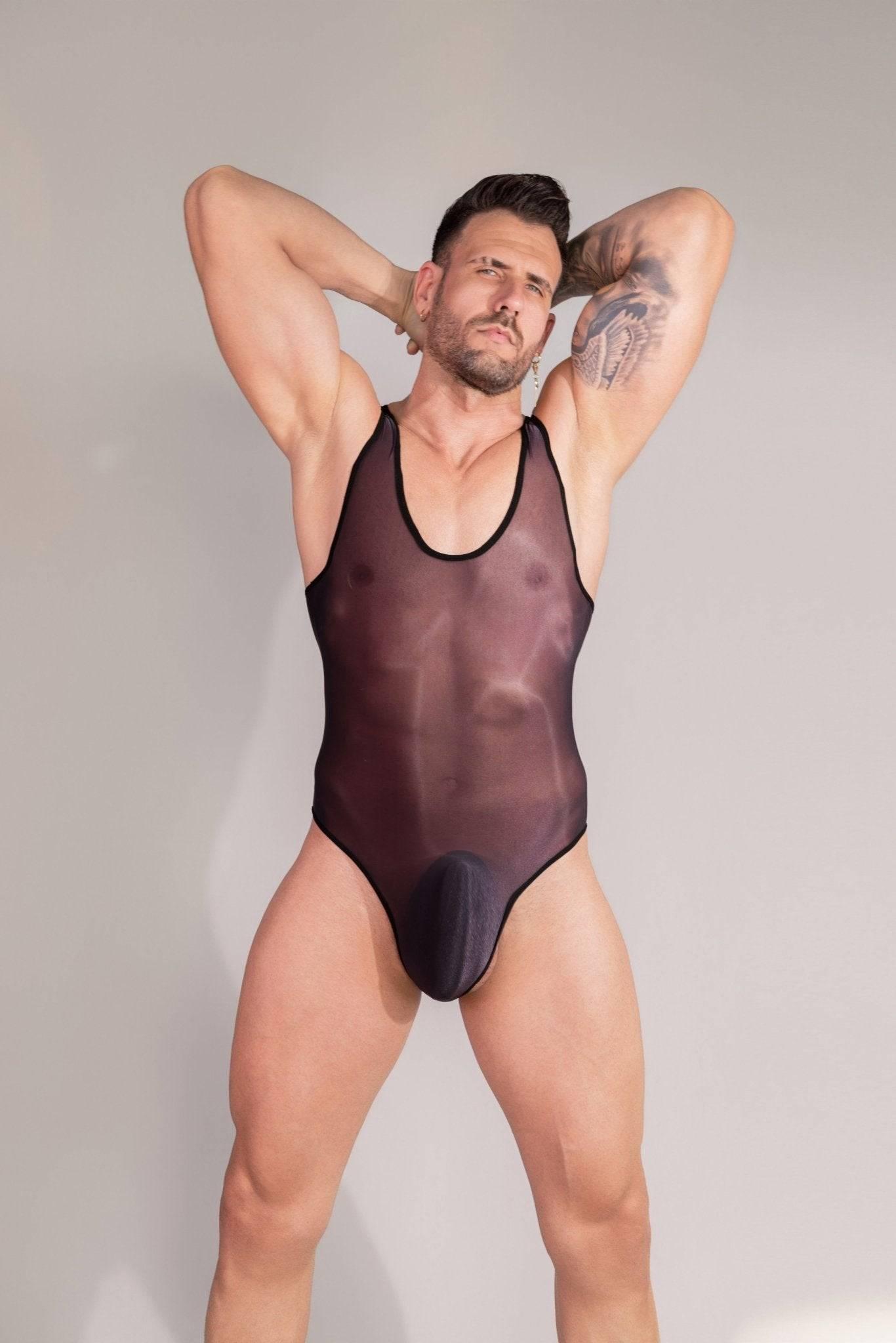 Sissy Singlet, See-Through Lingerie, Gay Men’s Leotard, Lycra Lingerie, Transparent Singlet, Gay Kink Clothing, Sissy Lingerie Set, Gay Singlet, Lycra Singlet for Men, See-Through Lingerie for Gay Men, Sissy Clothing, Transparent Leotard, Lycra Leotard fo