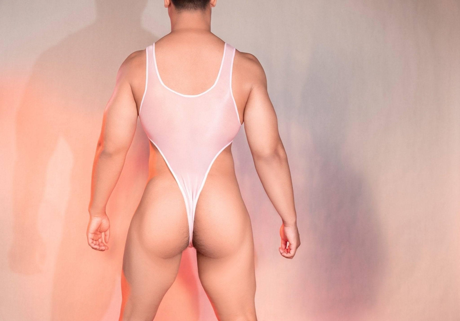 Sissy Singlet, See-Through Lingerie, Gay Men’s Leotard, Lycra Lingerie, Transparent Singlet, Gay Kink Clothing, Sissy Lingerie Set, Gay Singlet, Lycra Singlet for Men, See-Through Lingerie for Gay Men, Sissy Clothing, Transparent Leotard, Lycra Leotard fo