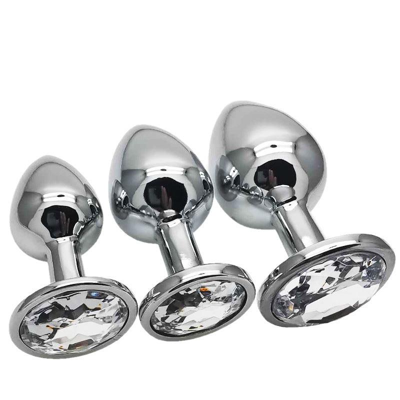 Metal Butt Plug KIt S M L available - Locked Men Club