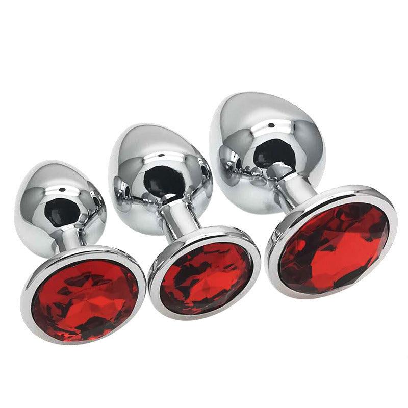 Metal Butt Plug KIt S M L available - Locked Men Club