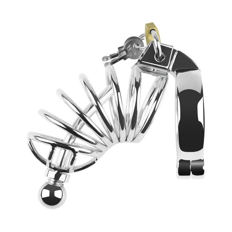 Male metal chastity cages, BDSM gear, male chastity devices, penis cage, gay chastity cage, gay cuckold, dom sum play, pissing tube, metal cock cage, kinky sex toys, flat inverted metal bioresin small chastity cage, erotic, submissive play, chastity, cuck