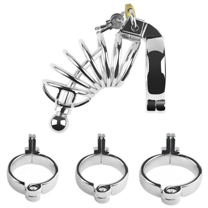 Male metal chastity cages, BDSM gear, male chastity devices, penis cage, gay chastity cage, gay cuckold, dom sum play, pissing tube, metal cock cage, kinky sex toys, flat inverted metal bioresin small chastity cage, erotic, submissive play, chastity, cuck