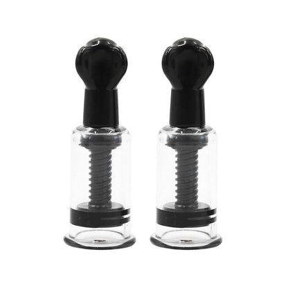 Nipple Suckers Nipple Puller, Silicone Nipple Pump Pair -Black - Locked Men Club
