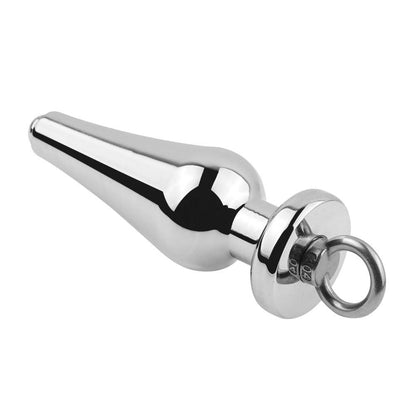 Metal anal plug, stainless steel butt plug, butt spreader, anal toys, metal butt plug, anal stimulation, butt plug for beginners, large anal plug, anal training, anal play, prostate massager, heavy butt plug, erotic anal toys, BDSM anal play, kinky butt p