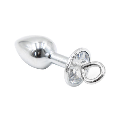 Stainless Steel Foot Hand Cuffs with Integrated Anal Plugs-adjustable - Locked Men Club